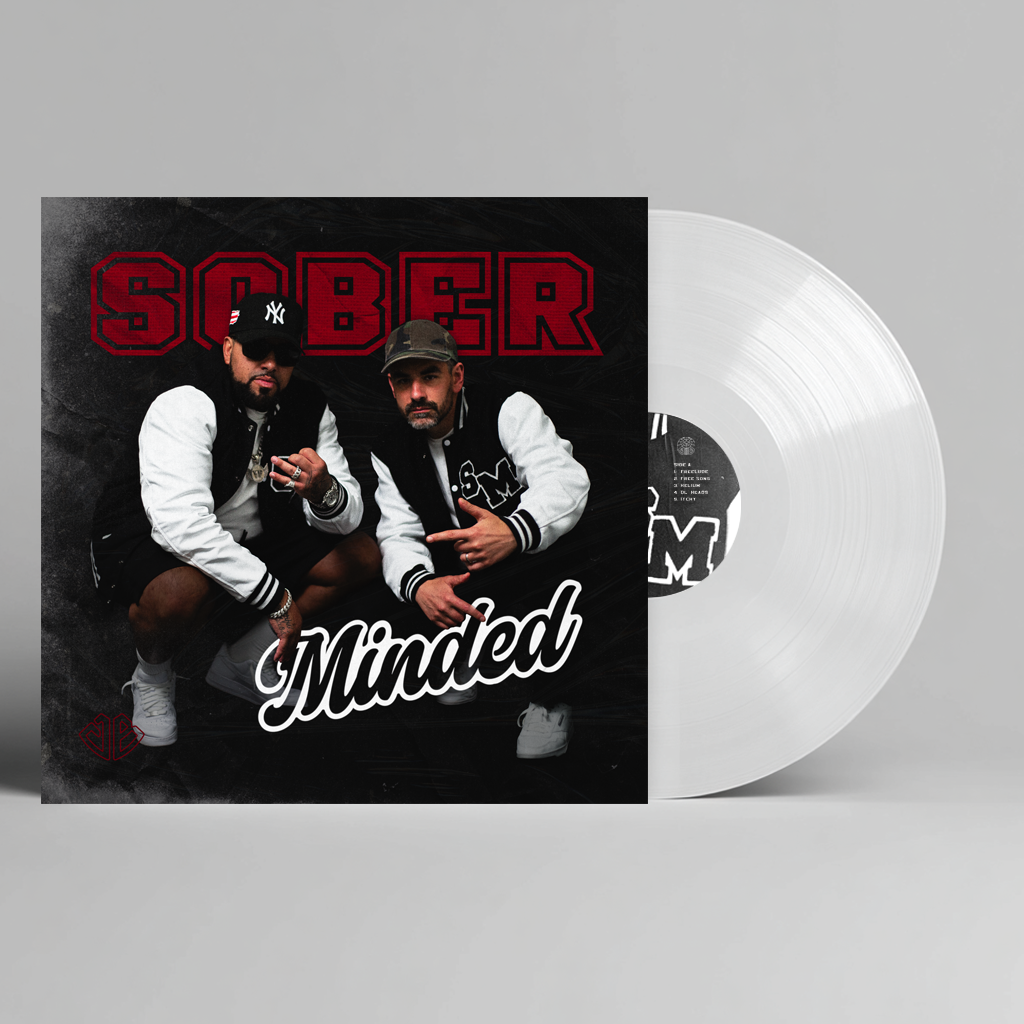 Braille and YP aka Young Paul "Sober Minded" (Limited White Vinyl - 50 Copies signed and numbered)