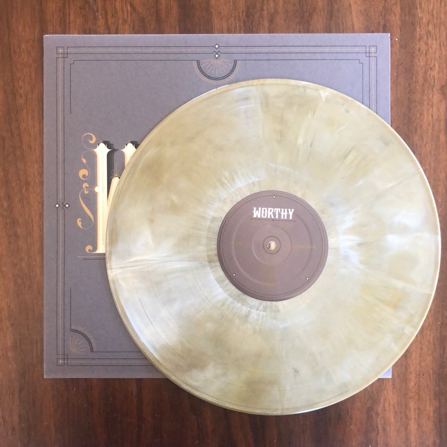 Beautiful Eulogy "Worthy" (gold w/ cream)