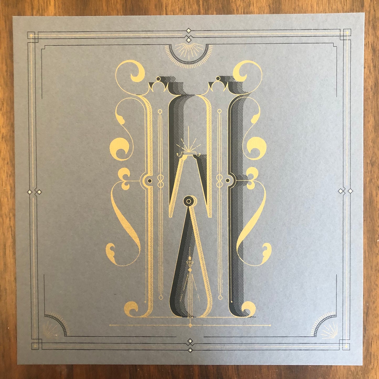 Beautiful Eulogy "Worthy" (cream w/ gold)