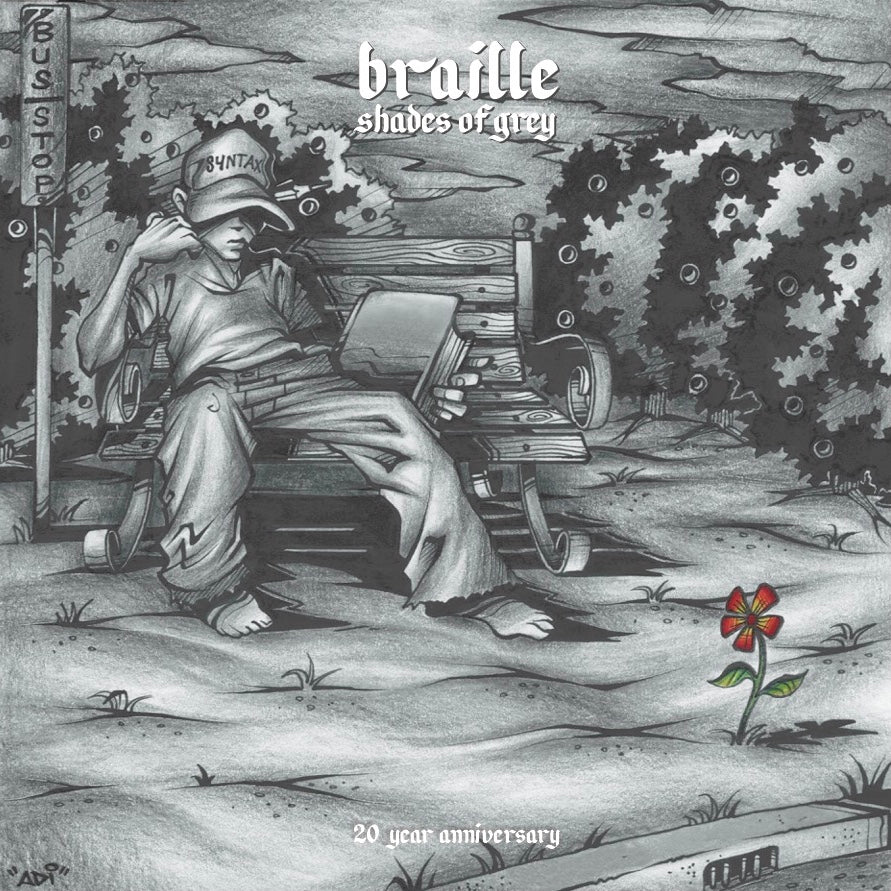 Braille "Shades of Grey" (x2 - gatefold - black vinyl)